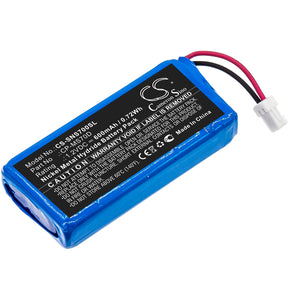 Battery for Sony Walkman NW-MS70D CP-MS70D 1.2V Ni-MH 600mAh / 0.72Wh