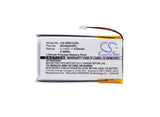 Battery for Sony NW-S703F SK402035PL 3.7V Li-Polymer 270mAh / 1.00Wh