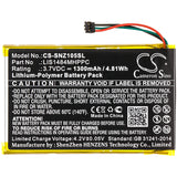 Battery for Sony NWZ-Z1070 LIS1484MHPPC 3.7V Li-Polymer 1300mAh / 4.81Wh