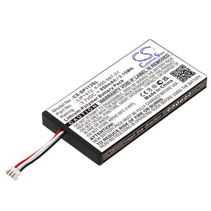 Battery for Sony PSP-NA1006 4-000-597-01, LIP1412 3.7V Li-ion 850mAh / 3.15Wh