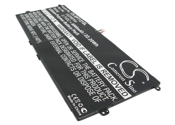 Battery for Sony Tablet S SGPBP04 3.7V Li-Polymer 6000mAh / 22.20Wh