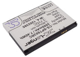 Battery for Sprint SWAC803SMH 1202395, W-4 3.7V Li-ion 2000mAh / 7.40Wh