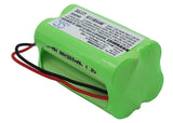 Battery for Summer Infant 02090 02100A-10, HK1100AAE4BMJS 4.8V Ni-MH 1500mAh / 7