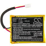 Battery for Sony SRS-XB12 SF-08 3.7V Li-Polymer 1400mAh / 5.18Wh