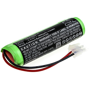 Battery for Schneider LUXA TD310232 2.4V Ni-CD 1600mAh / 3.84Wh