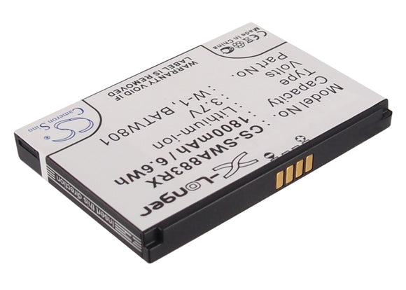 Battery for Netgear Mingle 3G 3.7V Li-ion 1800mAh / 6.66Wh