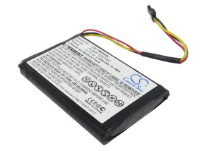 Battery for TomTom GO 60 AHA11111009, FLB0813007089, VFAS 3.7V Li-ion 1200mAh / 