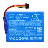 Battery for TomTom Bridge  1CP515161HR, UZ6 3.7V Li-ion 2000mAh / 7.40Wh