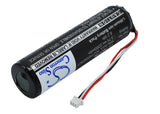 Battery for TomTom Rider 6027A0050901, MALAGA 3.7V Li-ion 2200mAh / 8.14Wh