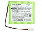 Battery for Teleradio LE-TX-MX10 M241054 4.8V Ni-MH 2000mAh / 9.60Wh