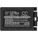 Battery for Teleradio TG-TXMNL 22.381.2, D00004-02, M245060 3.7V Li-Polymer 1800