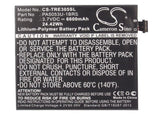 Battery for Toshiba Excite 10 PA5053U-1BRS 3.7V Li-Polymer 6600mAh / 24.42Wh