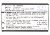 Battery for AIPTEK VideoSharier VS1 3.7V Li-ion 1050mAh / 3.89Wh