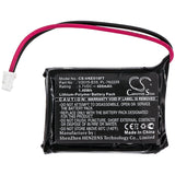 Battery for ViKLi E05 V2015 PL-762229, V2015-E05 3.7V Li-Polymer 400mAh / 1.48Wh