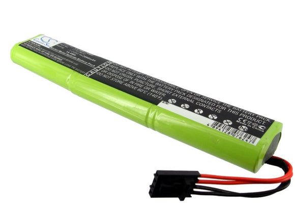 Battery for Grason GSI70 1770-9672, GSI-8009970 7.2V Ni-MH 2000mAh / 14.40Wh