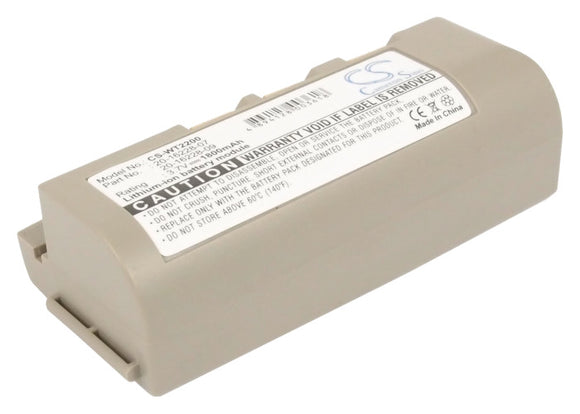 Battery for Chameleon RF WT2200 20-16228-07, 20-16228-09 3.6V Li-ion 1800mAh