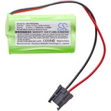 Battery for Yokogawa CS-3000 HHR-11F2A1, HHR-11F2G2 2.4V Ni-MH 1500mAh / 3.60Wh