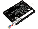 Battery for ZTE 203Z Li3850T43P6h755589 3.8V Li-Polymer 5000mAh / 19.00Wh