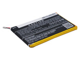 Battery for ZTE MF915 Li3728T42P3h774771, ZEBAP1 3.7V Li-Polymer 2500mAh / 9.25W