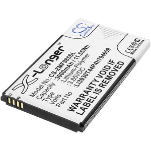 Battery for ZTE MF288 Li3930T44P4h794659 3.85V Li-Polymer 3000mAh / 11.55Wh