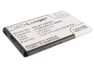 Battery for Verizon Jetpack 890L Li3717T42P3h654458 3.7V Li-ion 1750mAh / 6.48Wh