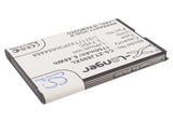 Battery for ZTE U790 Li3717T42P3h654458 3.7V Li-ion 1750mAh / 6.48Wh